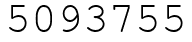 Число 5093755.