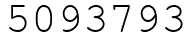 Число 5093793.