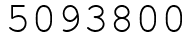 Число 5093800.