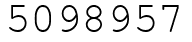 Число 5098957.