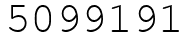 Число 5099191.