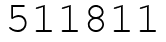 Число 511811.