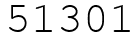 Число 51301.