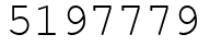 Число 5197779.