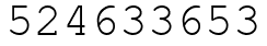 Число 524633653.
