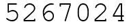Число 5267024.