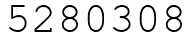 Число 5280308.