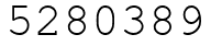 Число 5280389.