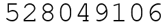 Число 528049106.