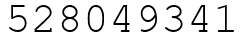 Число 528049341.