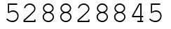 Число 528828845.