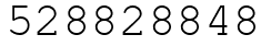 Число 528828848.