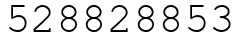 Число 528828853.