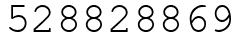 Число 528828869.