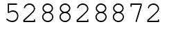 Число 528828872.