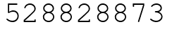 Число 528828873.