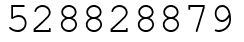 Число 528828879.