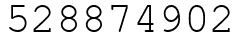 Число 528874902.