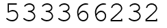 Число 533366232.