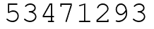 Число 53471293.