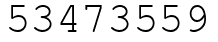 Число 53473559.