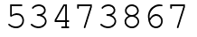 Число 53473867.