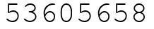 Число 53605658.
