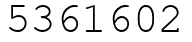Число 5361602.