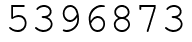 Число 5396873.