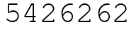 Число 5426262.