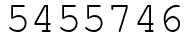 Число 5455746.