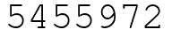 Число 5455972.