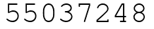 Число 55037248.