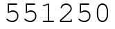 Число 551250.