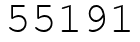 Число 55191.