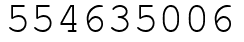 Число 554635006.