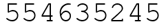 Число 554635245.