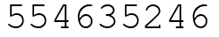 Число 554635246.