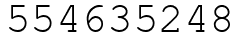 Число 554635248.