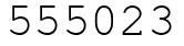 Число 555023.