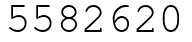 Число 5582620.