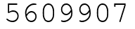 Число 5609907.