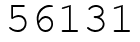 Число 56131.