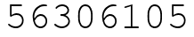 Число 56306105.