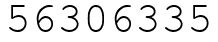 Число 56306335.