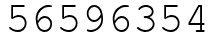 Число 56596354.