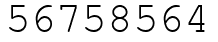 Число 56758564.