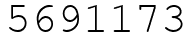 Число 5691173.