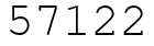 Число 57122.