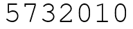 Число 5732010.